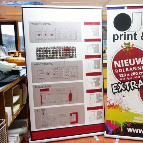 Rolbanner printen bij print shop